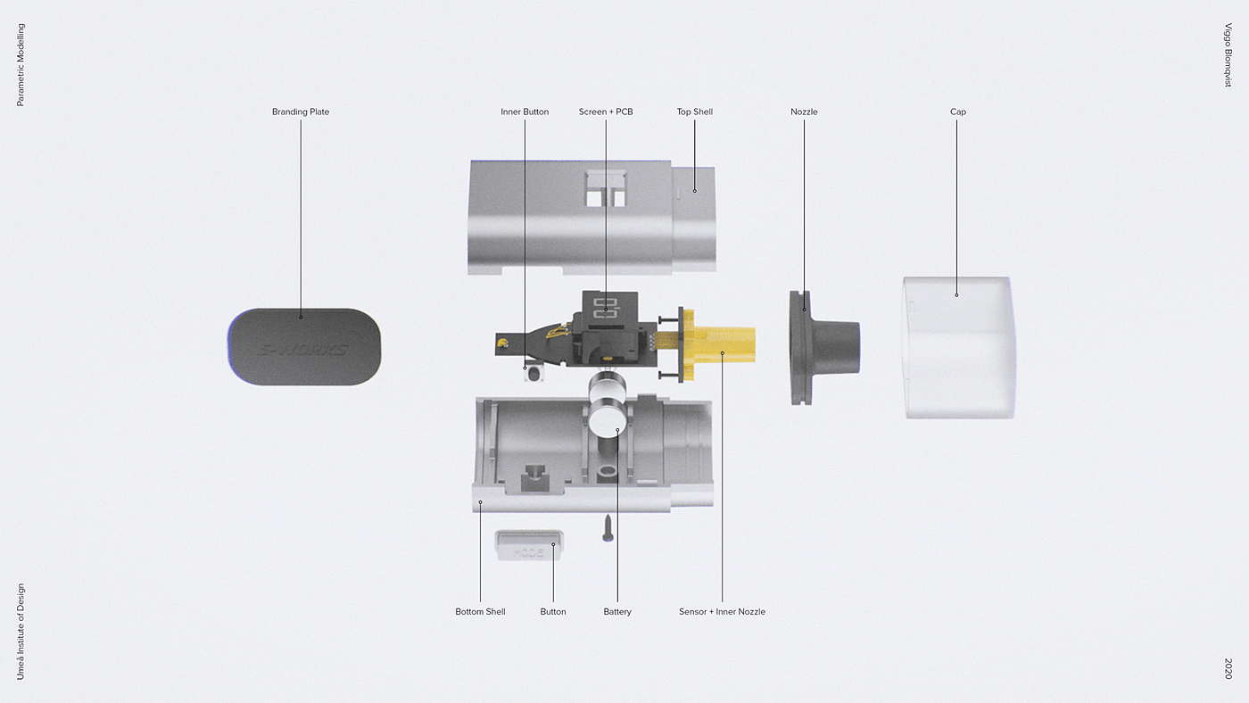PRESSURE，Parametric modeling，functional model ，Decoration design，