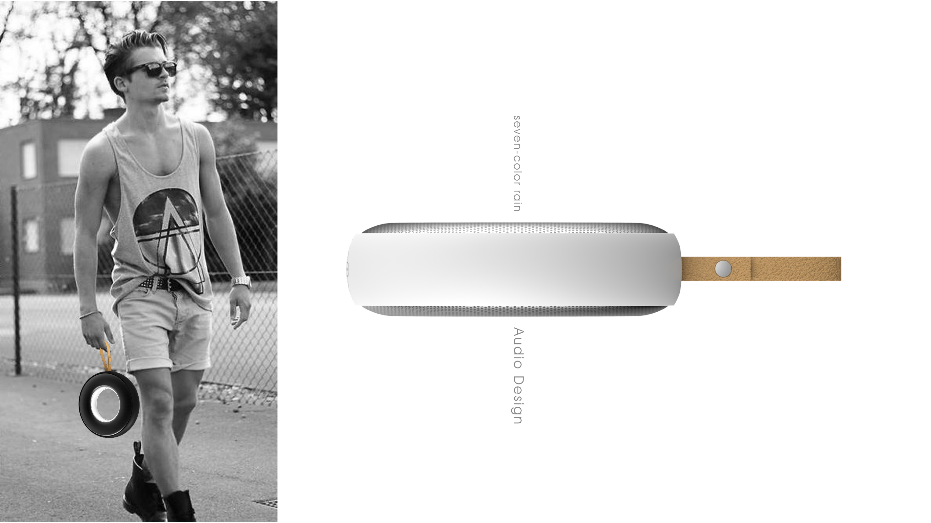 Bluetooth audio，Design Zou industrial design，Product appearance design，Structural design，