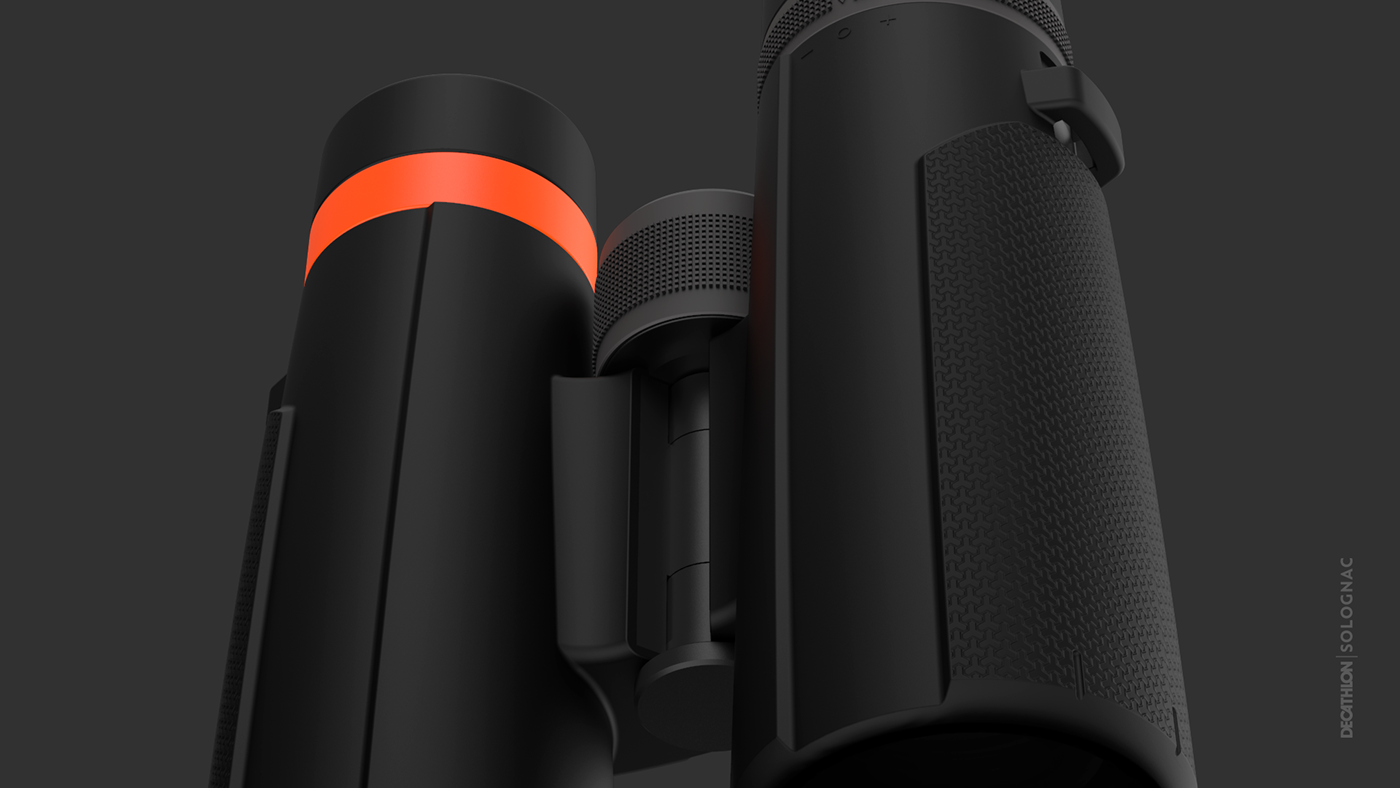 telescope，Double barrel，black，Portable，