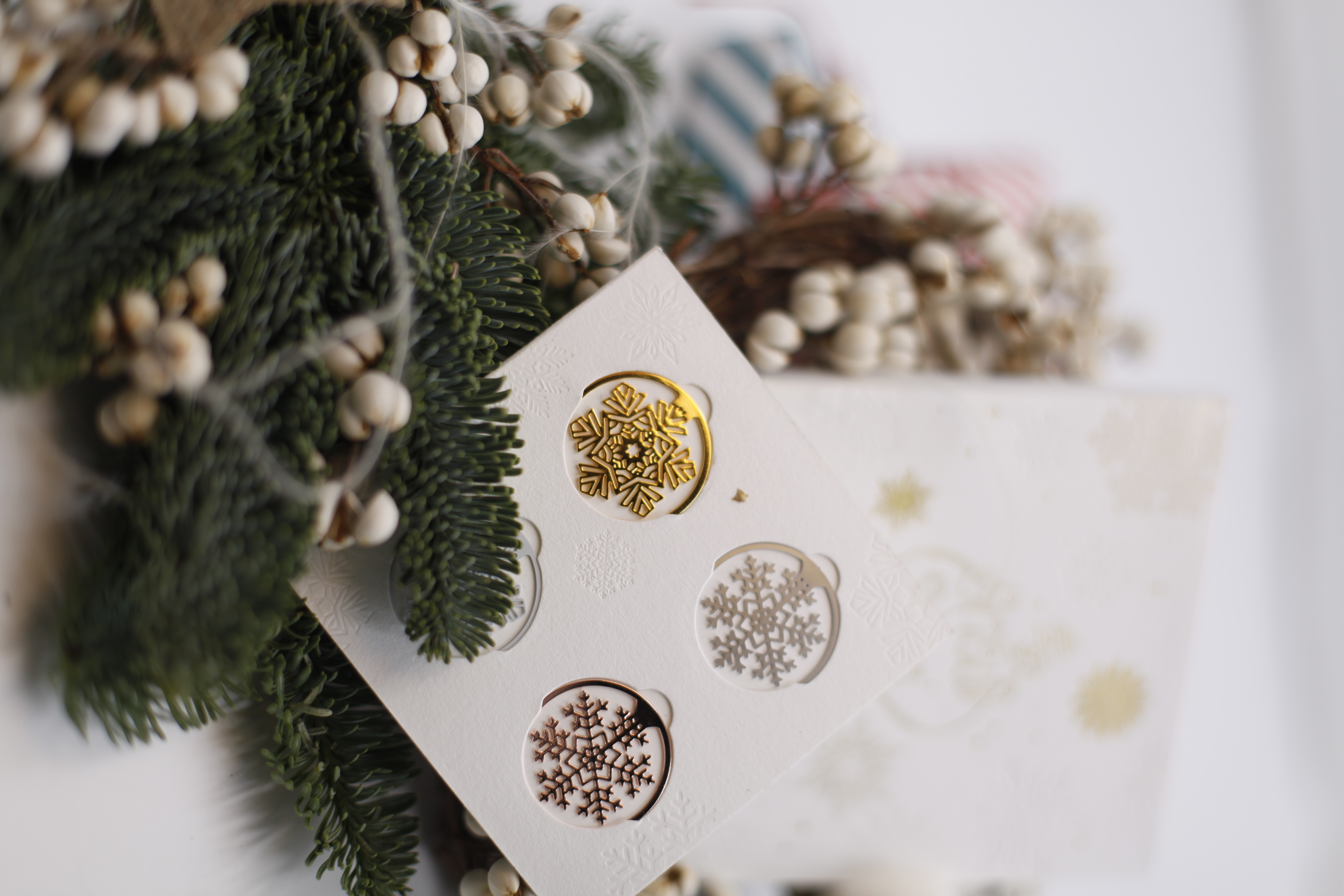 In the palm of your hand，bookmark，snowflake，