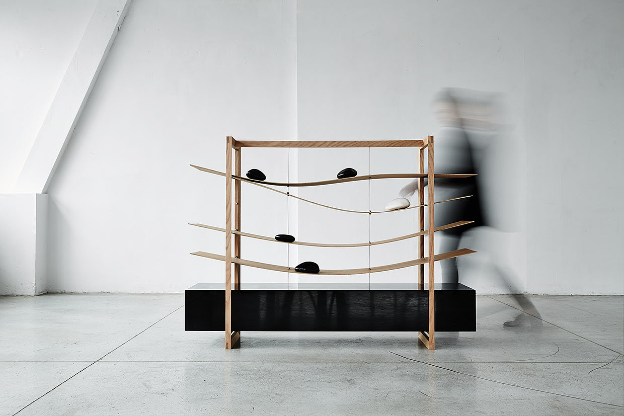 Home Furnishing，Storage rack，Receive，wood，product design，