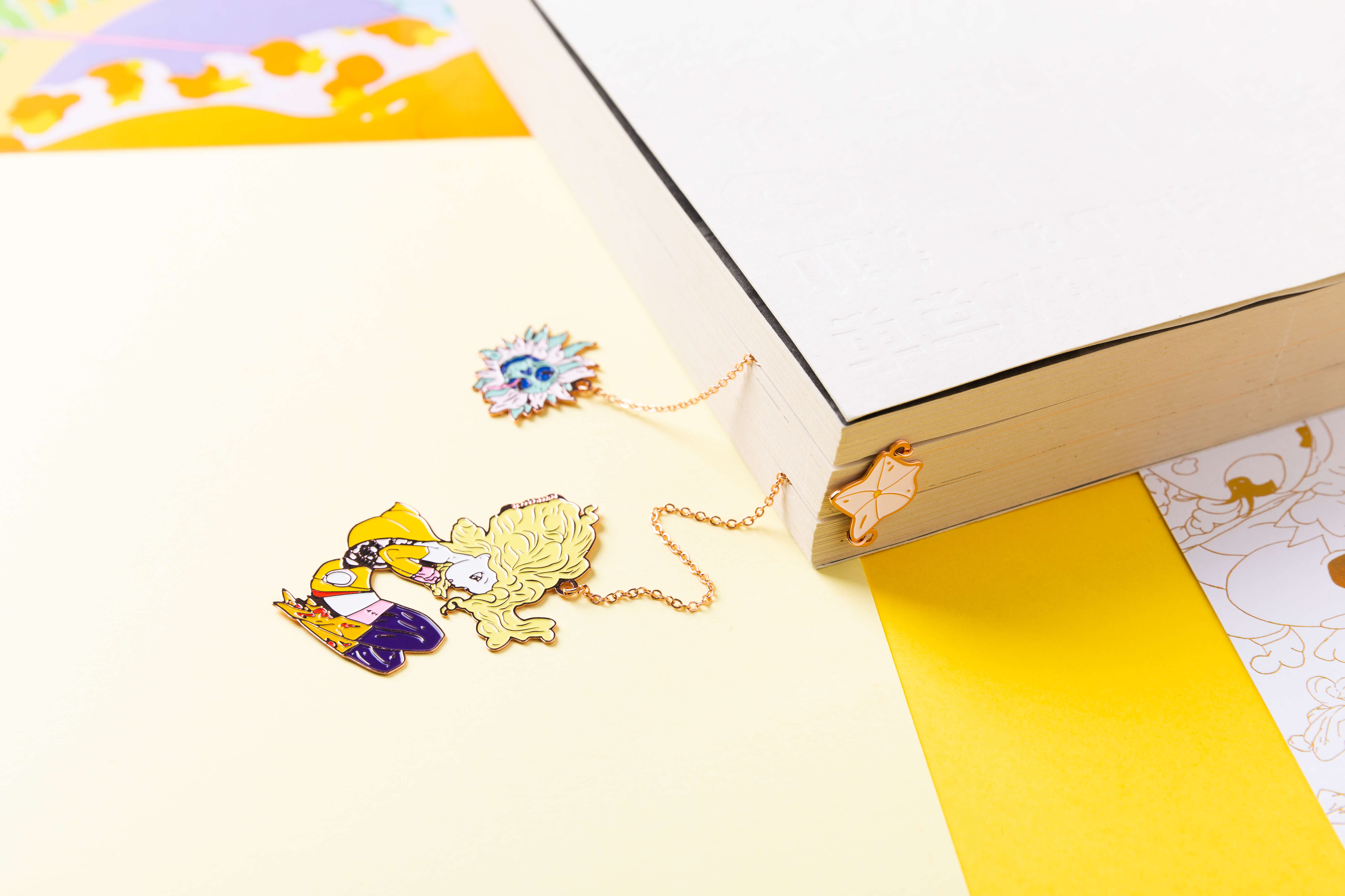 In the palm of your hand，bookmark，Yoshitaka Amano ，