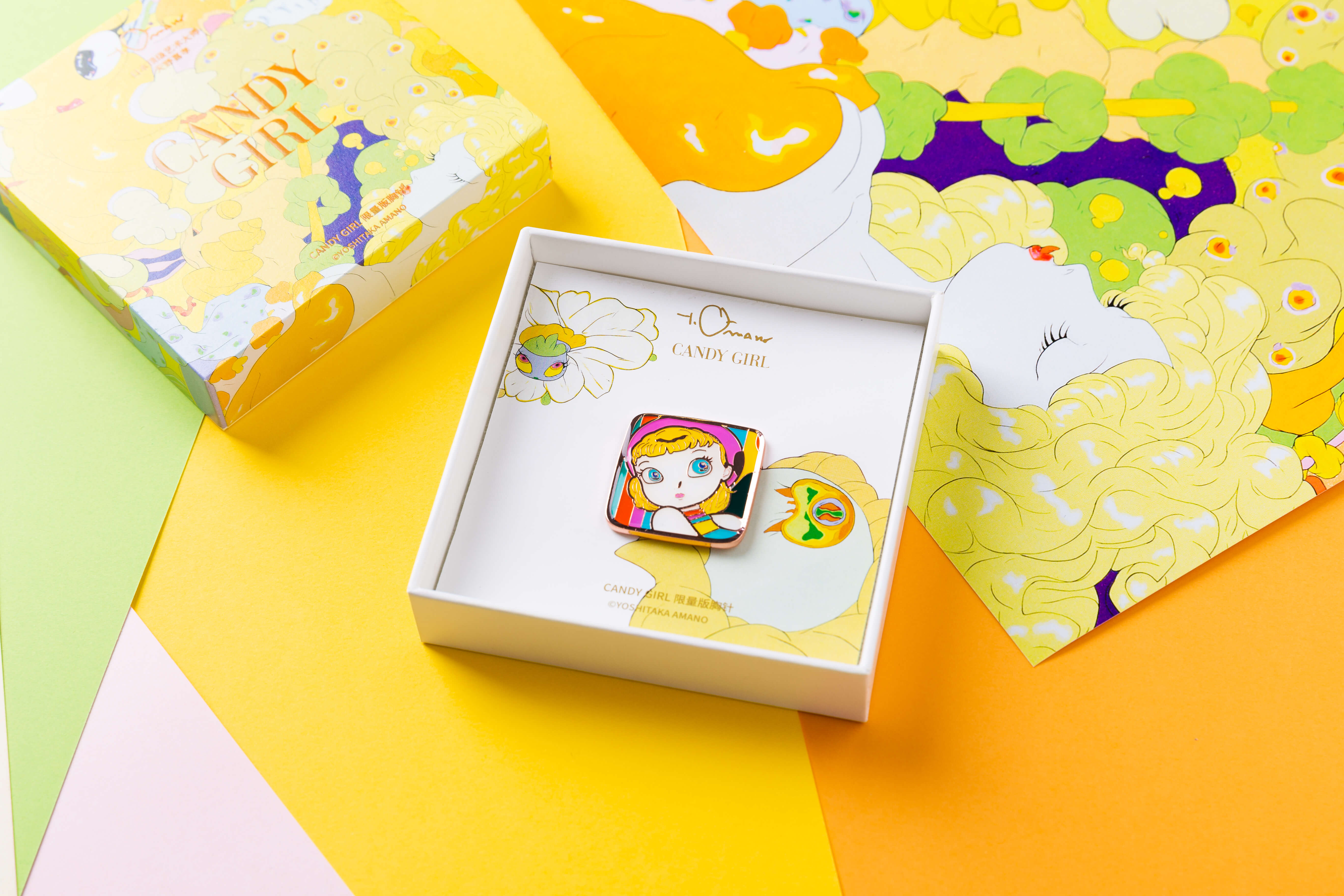 In the palm of your hand，Brooch，Tano Xixiao，Official joint name，CANDYGIRL，