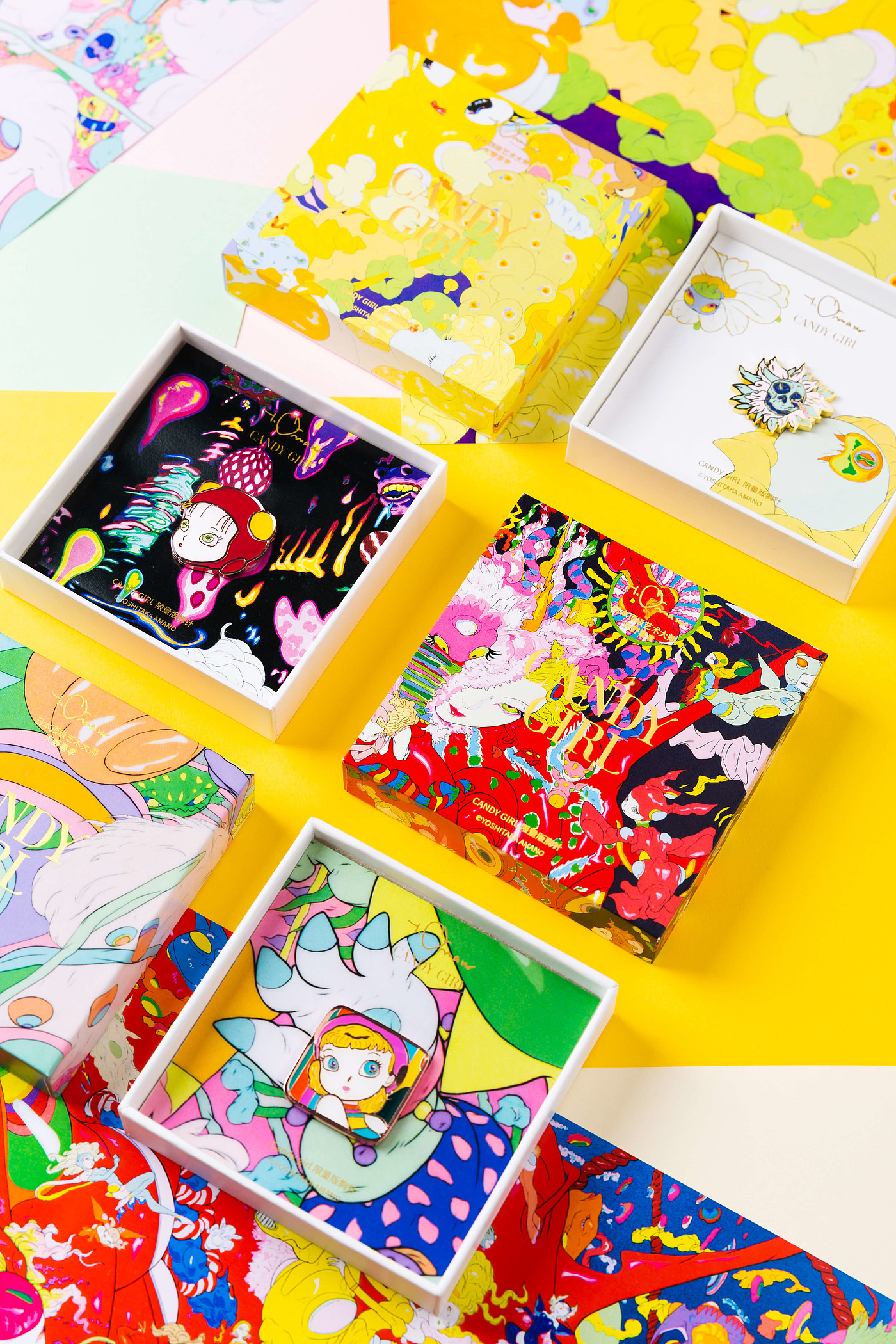 In the palm of your hand，Brooch，Tano Xixiao，Official joint name，CANDYGIRL，