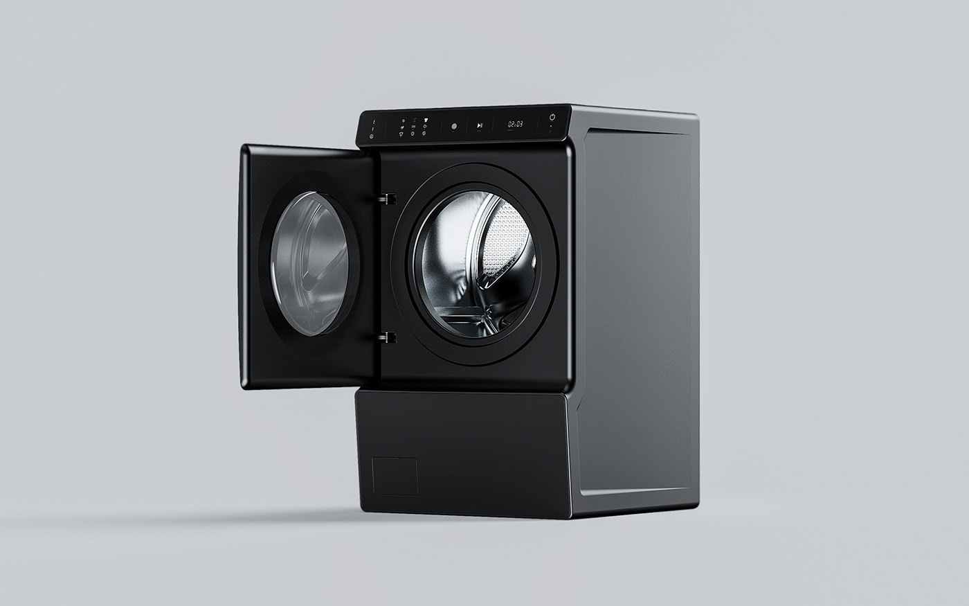 Washing machine，door，industrial design，product design，