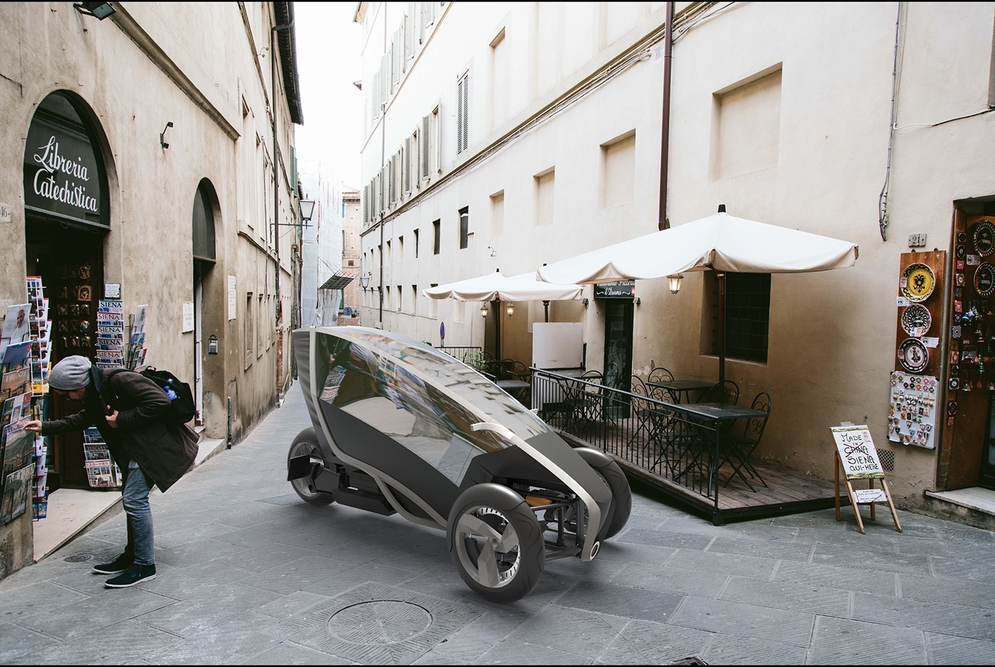 industrial design，Scientific and technological intelligence，Tricycle design，Creative and novel，Concept Car，