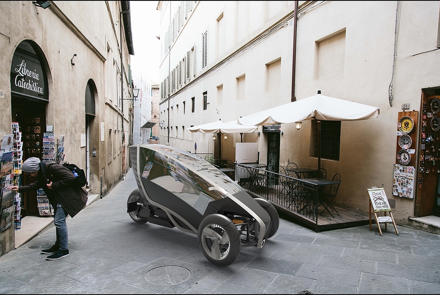 industrial design，Scientific and technological intelligence，Tricycle design，Creative and novel，Concept Car，