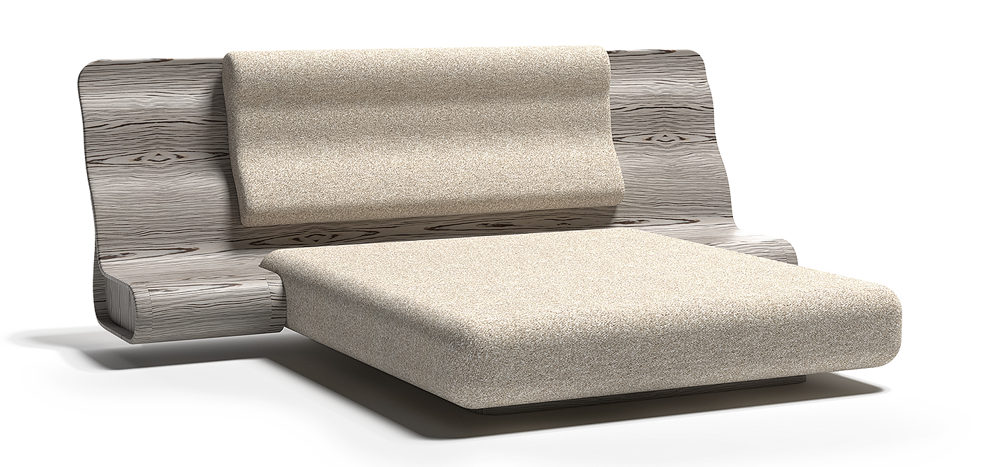 Ross Lovegrove，Natuzzi Italy，Bedroom series，2019 red dot design concept award，