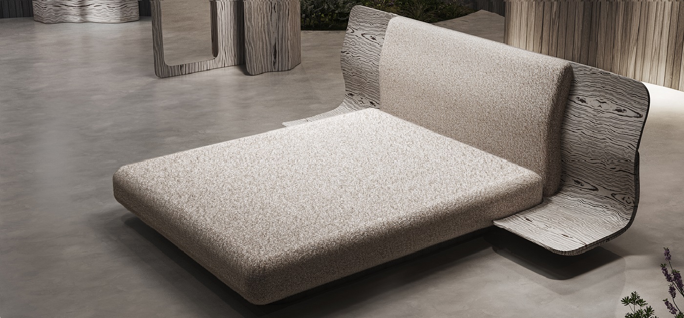 Ross Lovegrove，Natuzzi Italy，Bedroom series，2019 red dot design concept award，