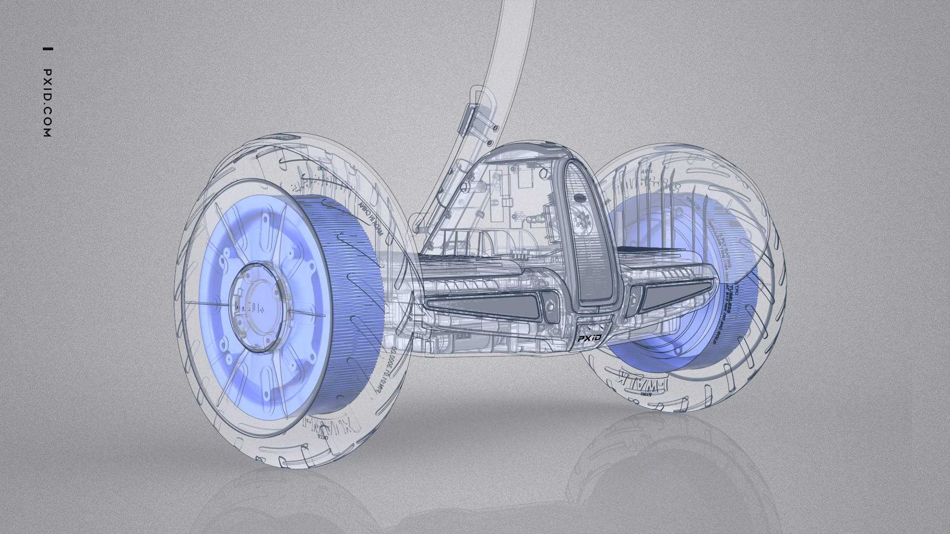 Balance car design，Scooter design，Design of electric scooter，Electric vehicle design，