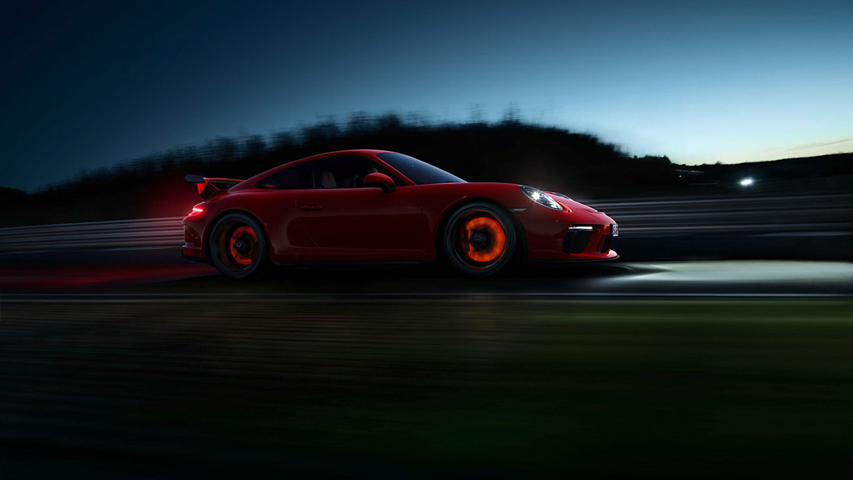 Porsche，automobile，Automobile design，high definition，