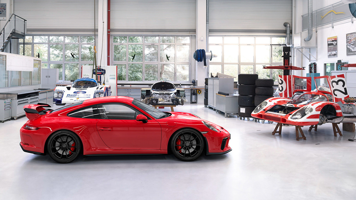 Porsche，automobile，Automobile design，high definition，