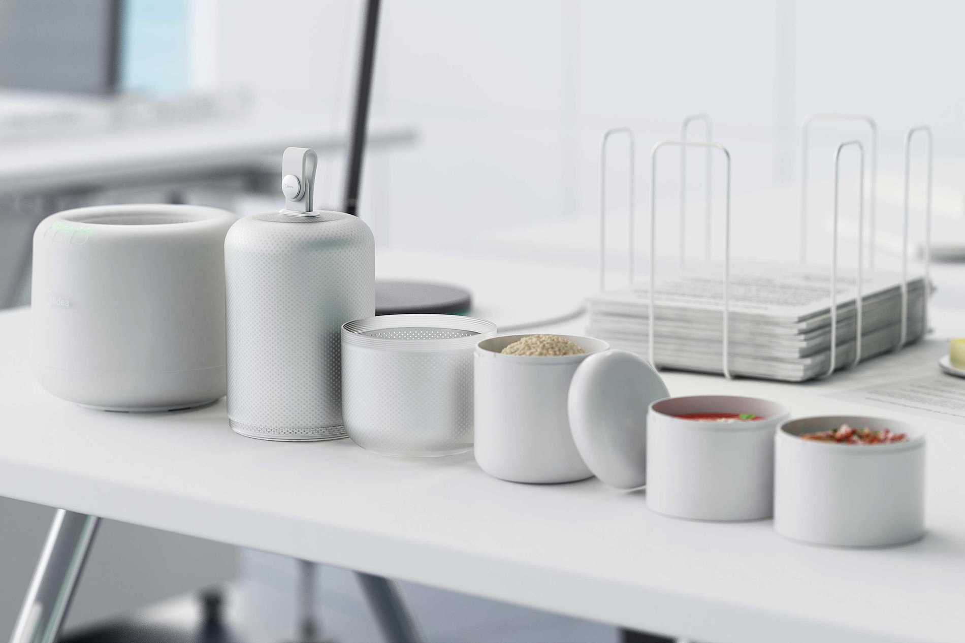 Beautiful，Table microwave oven，bento，Mini Counter，Maximum MWO，2019 red dot design concept award，