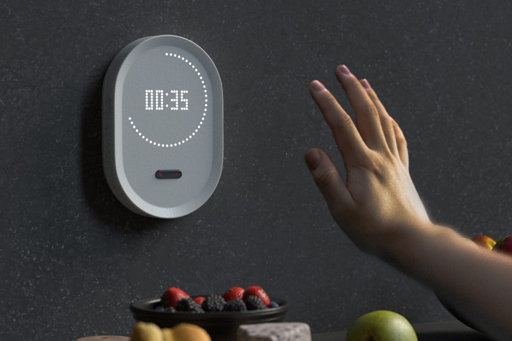 2019 red dot design concept award，No touch，timer，kitchen，