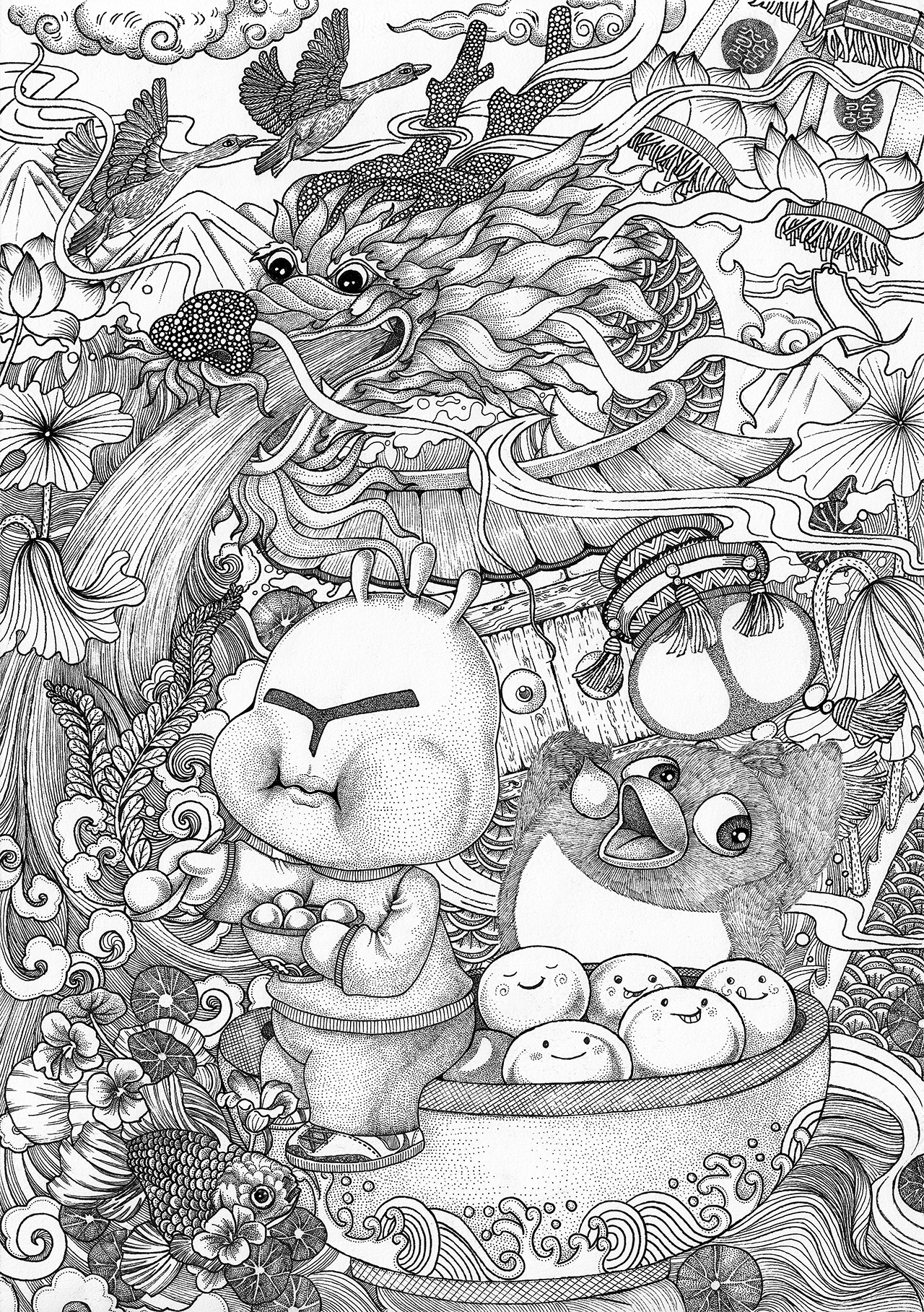 Illustration，24 solar terms，