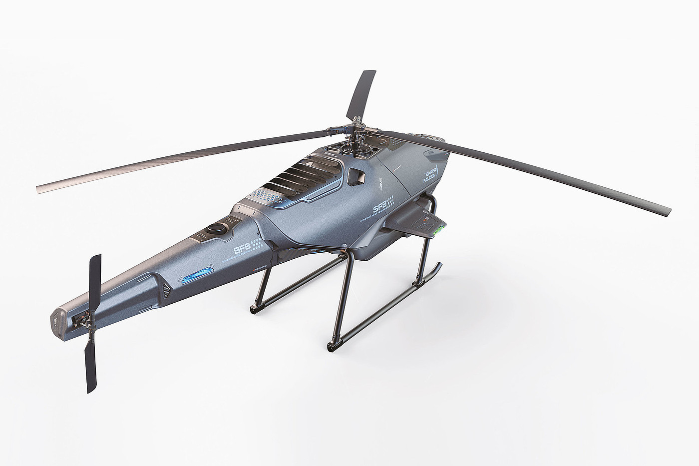 UAV-SF8A，Industrial and civil UAV，2019 red dot design concept award，