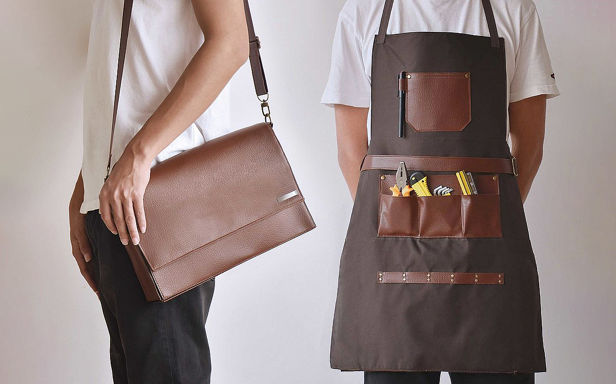 Tool Apron Backpack，工具围裙，2019红点设计概念大奖，