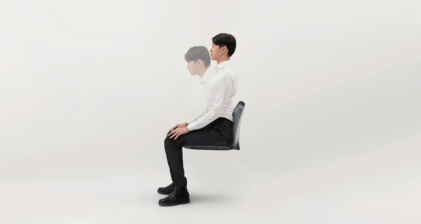 2019 red dot design concept award，Seat Plus，Intelligent cushion，