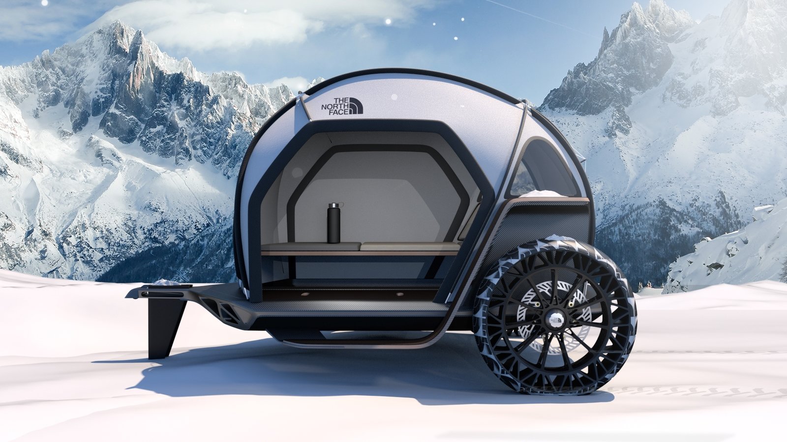 2019 red dot design concept award，Futurelight Camper，