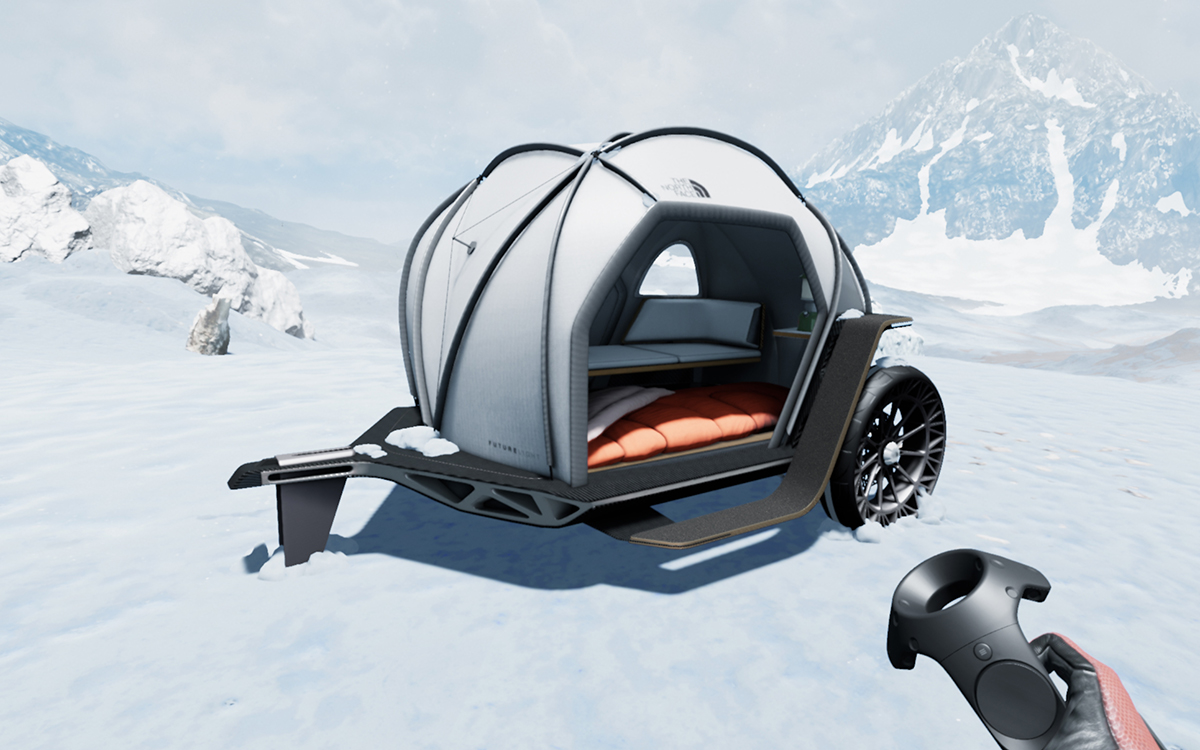 2019 red dot design concept award，Futurelight Camper，