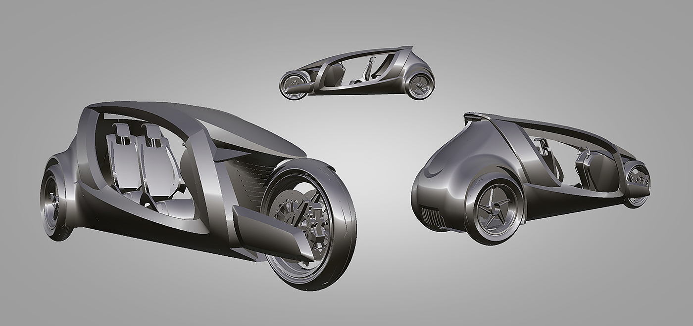 industrial design，intelligence，science and technology，Concept car design，design sketch，