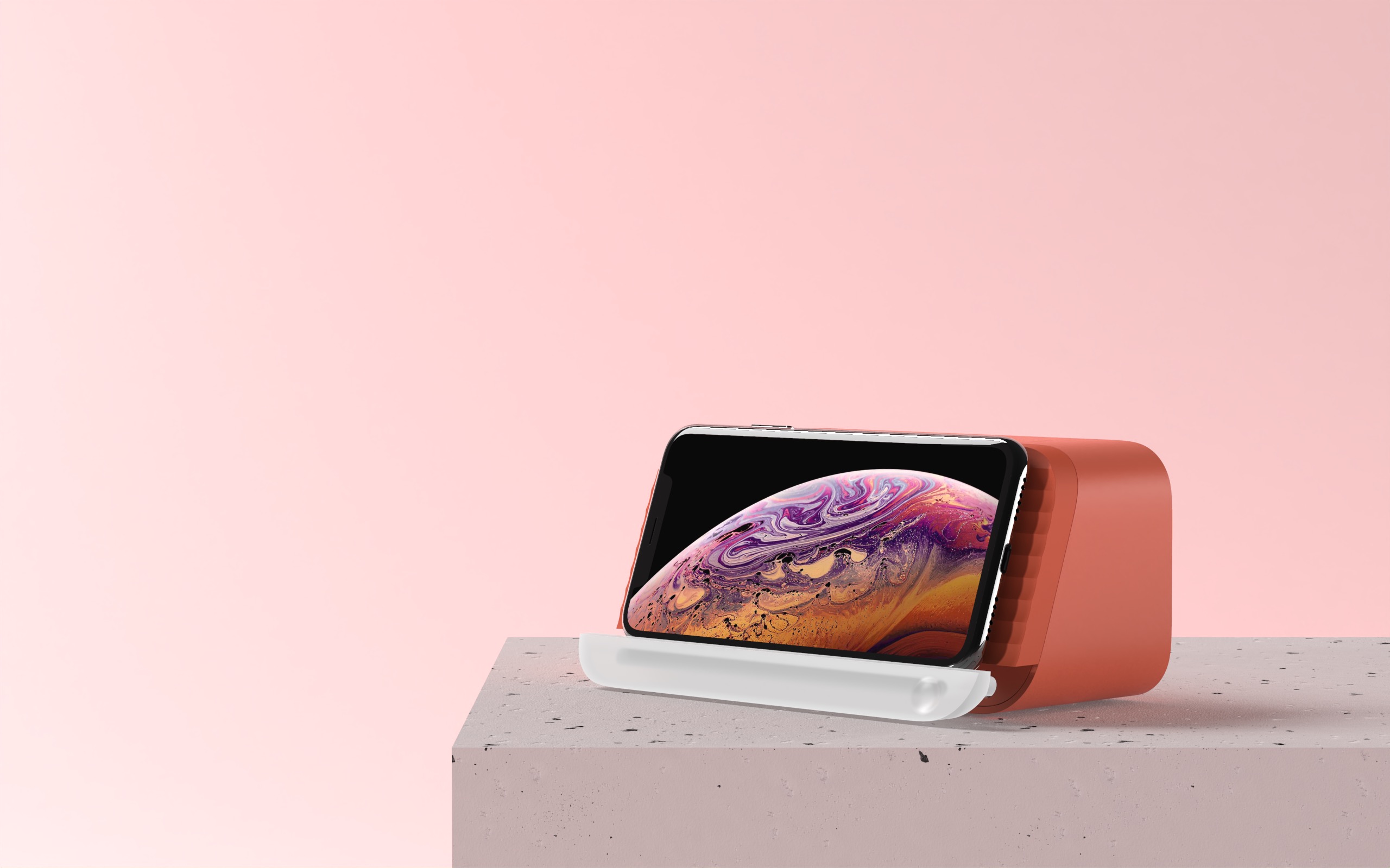 Wireless charging，Bluetooth Speaker ，Mobile phone seat，