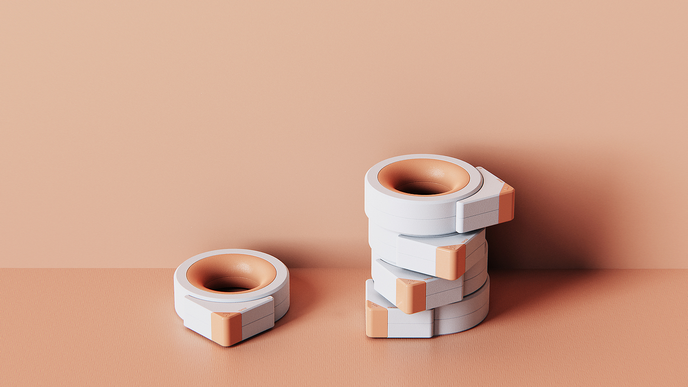 industrial design，Product modeling design，Stationery design，Simple design，Correction band design，