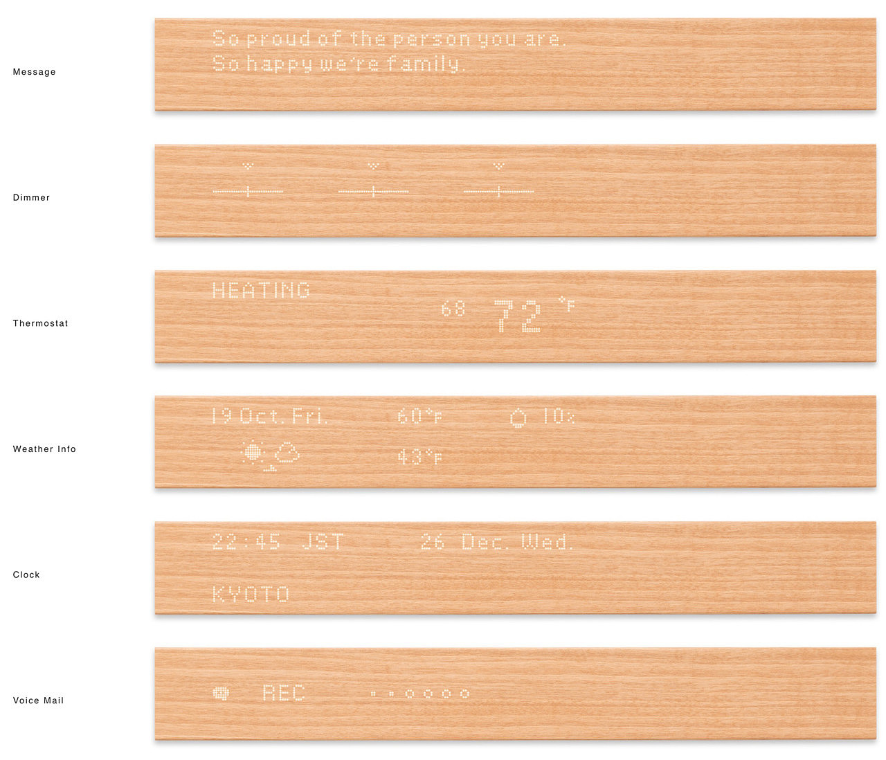 wooden ，wifi，Bluetooth，Smart home，Interface，interactive，