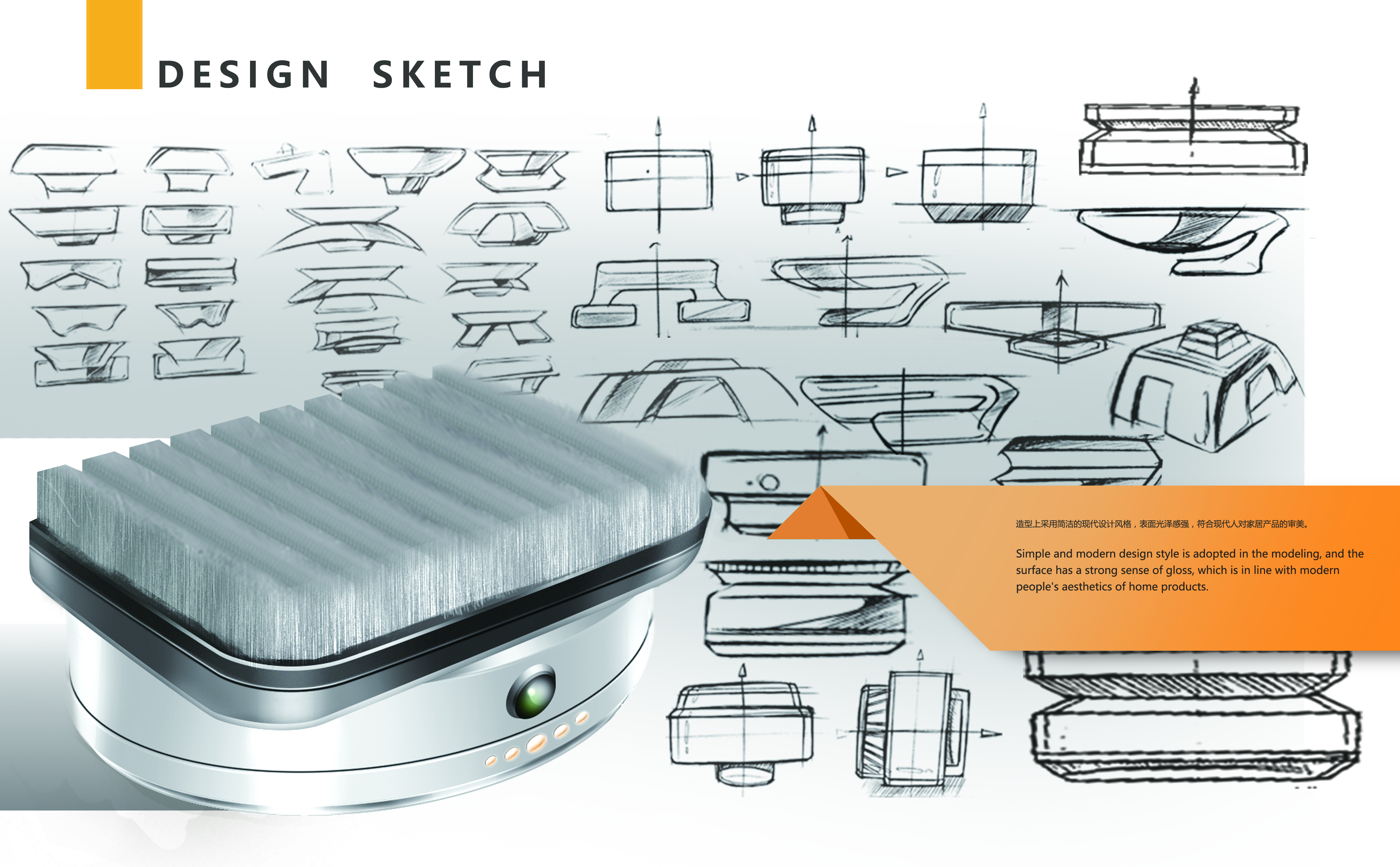 Works collection, product design, illustration，