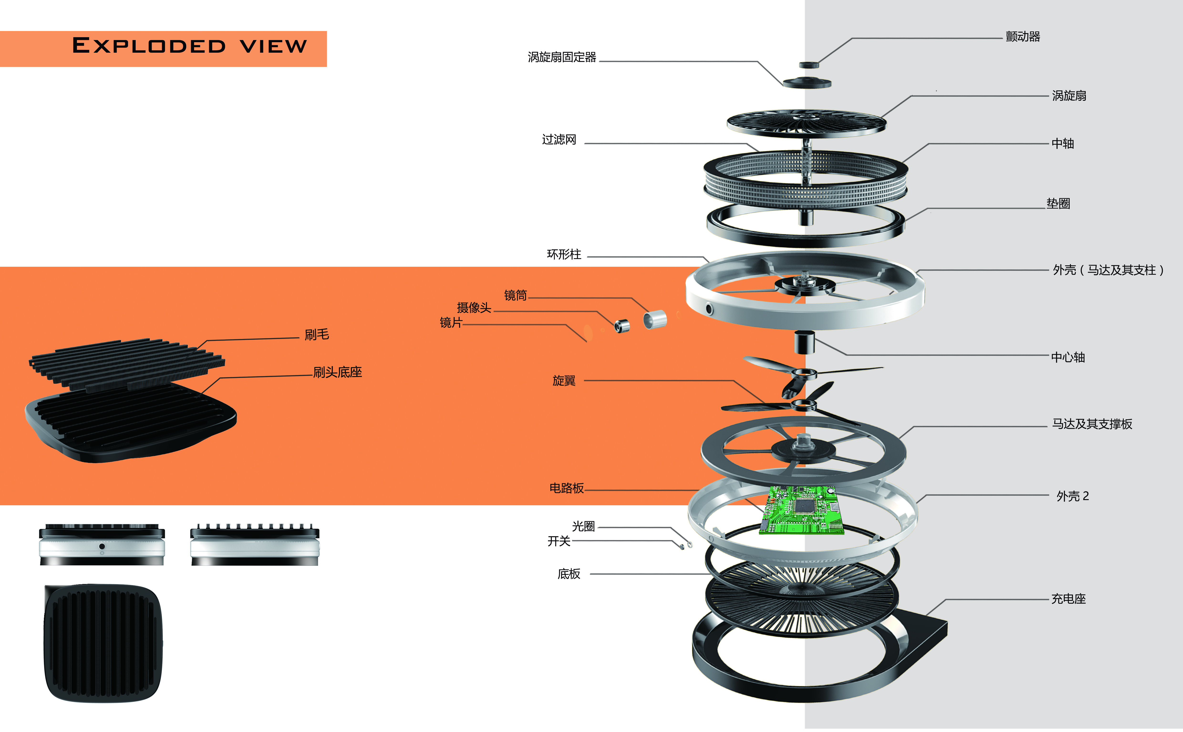 Works collection, product design, illustration，