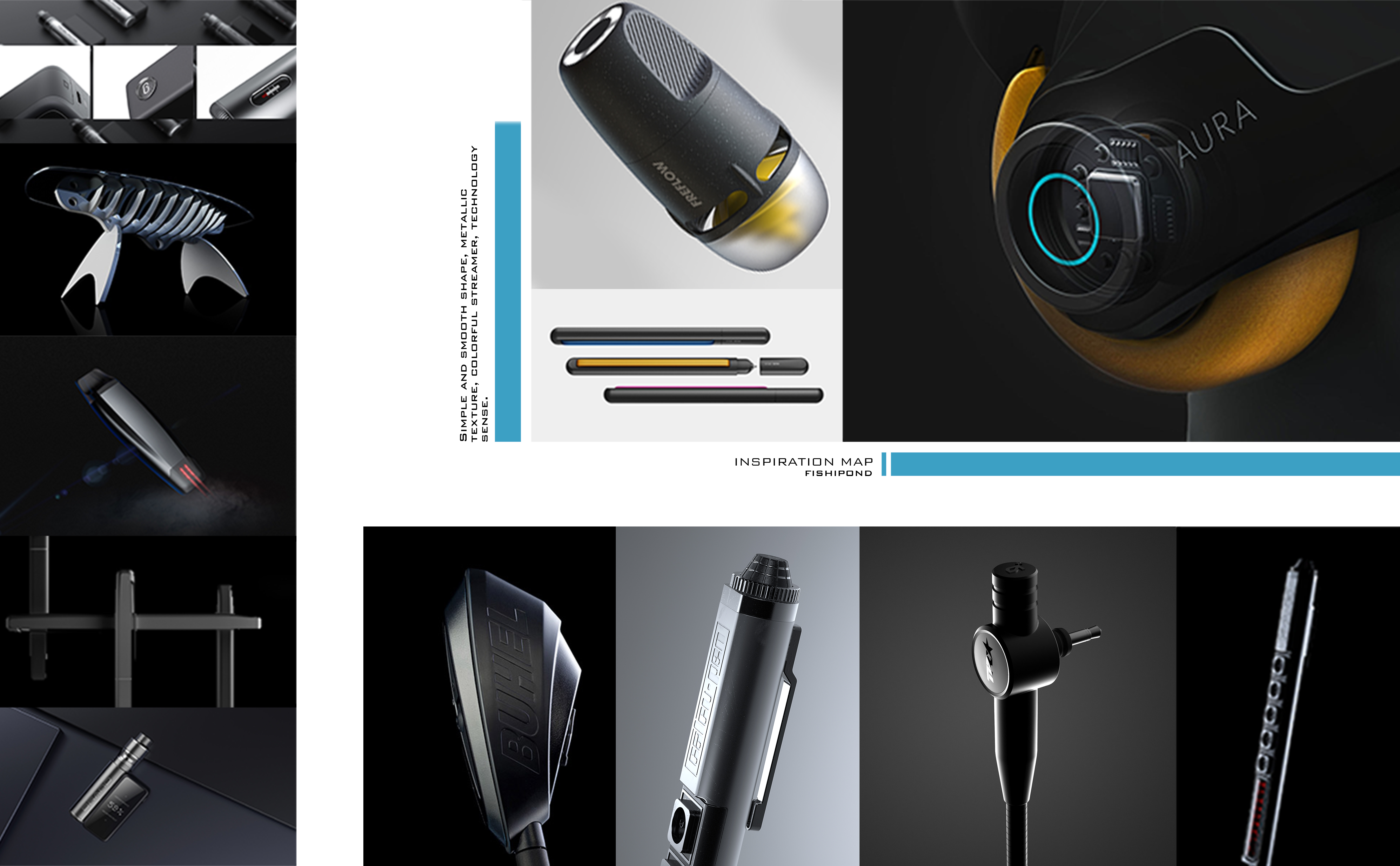Works collection, product design, illustration，