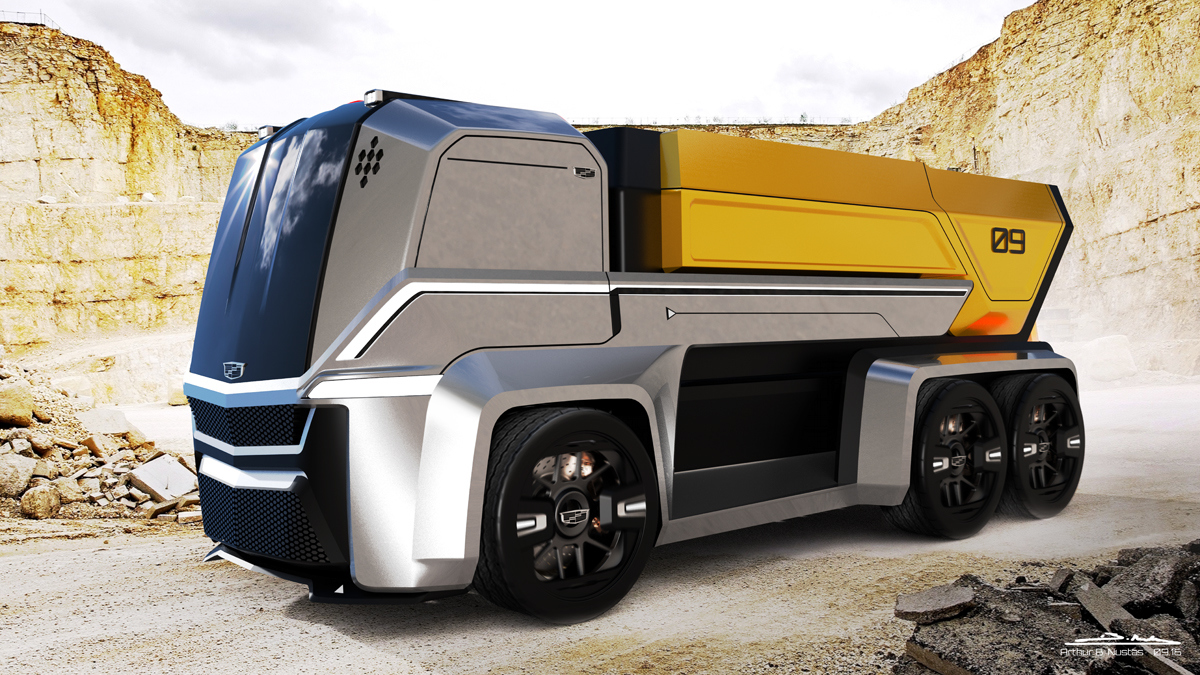 industrial design，Cadillac series，intelligence，science and technology，design sketch，Heavy vehicle，