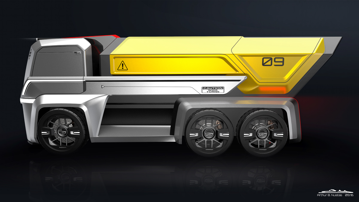 industrial design，Cadillac series，intelligence，science and technology，design sketch，Heavy vehicle，