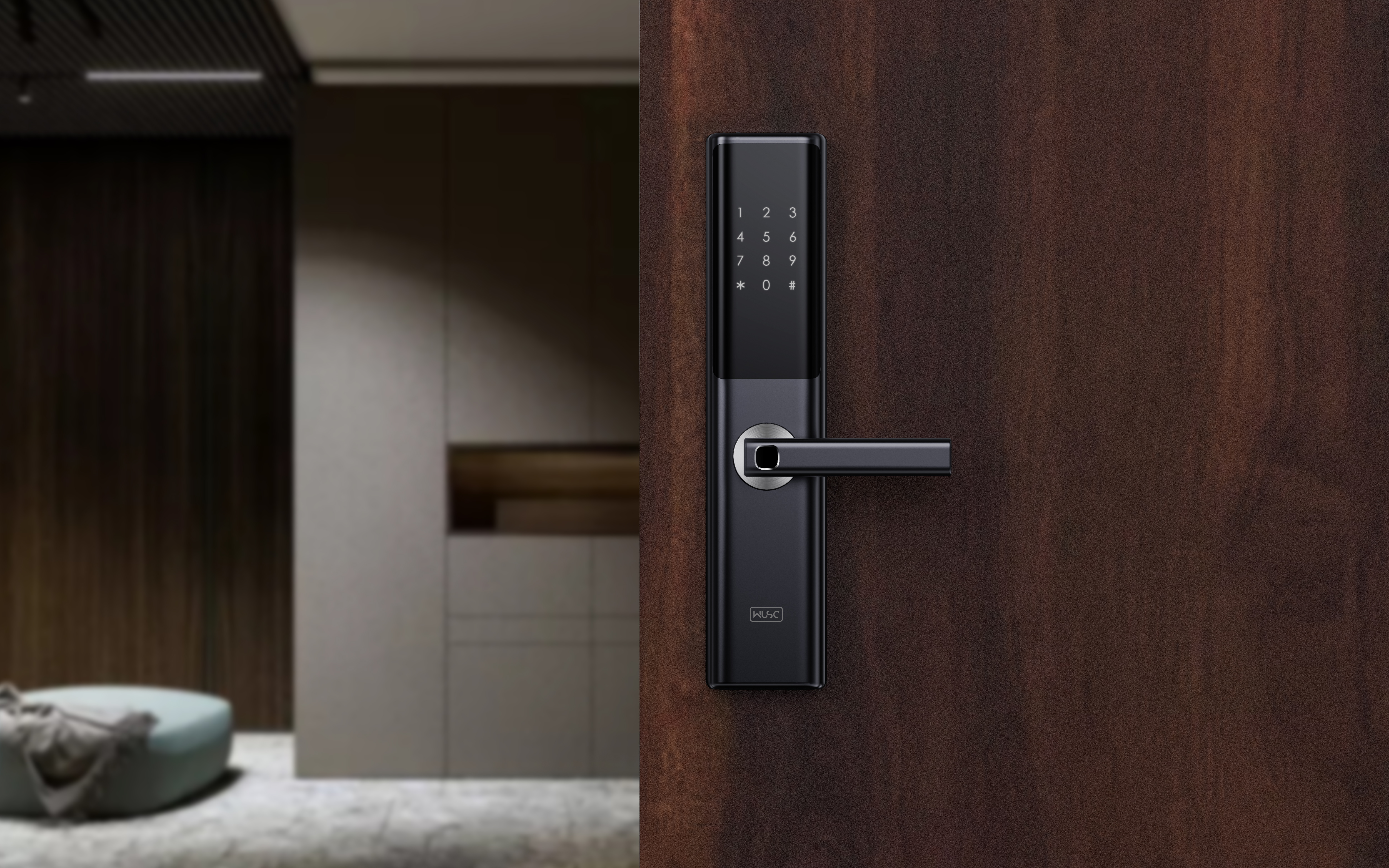 Intelligent products，product design，Smart home，Intelligent door lock，