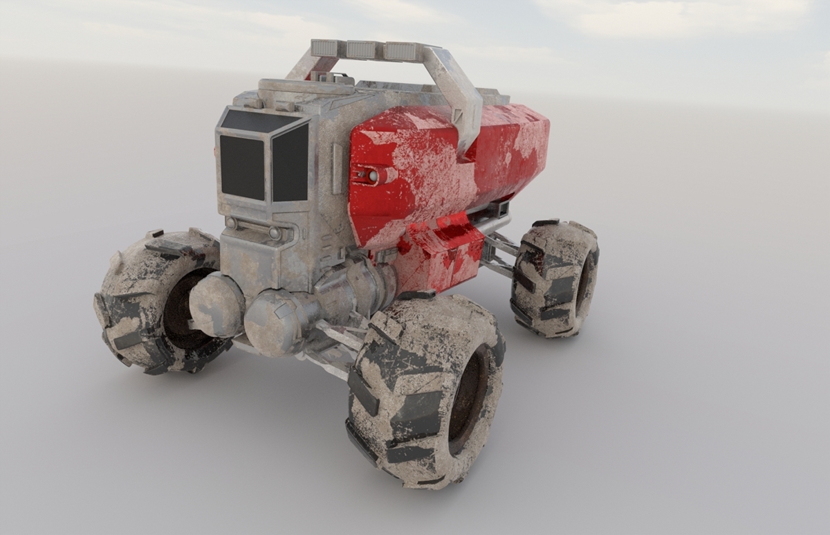 industrial design，intelligence，science and technology，truck，conceptual design，