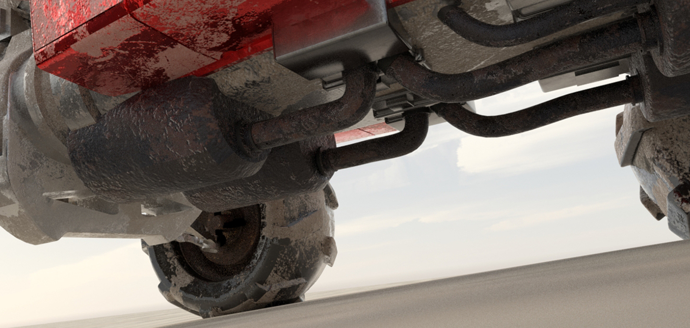 industrial design，intelligence，science and technology，truck，conceptual design，