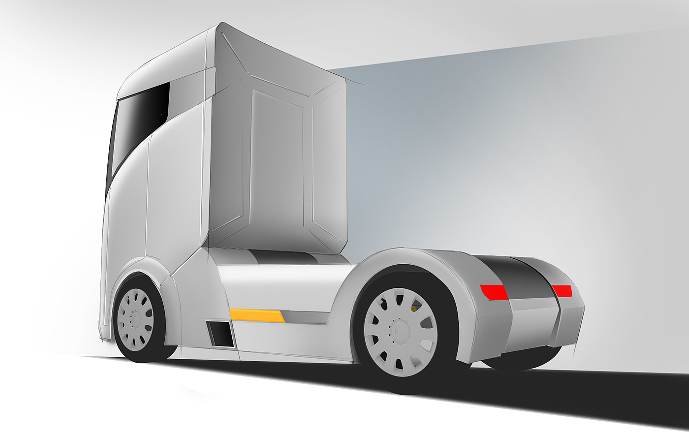 industrial design，intelligence，science and technology，conceptual design，Truck design，