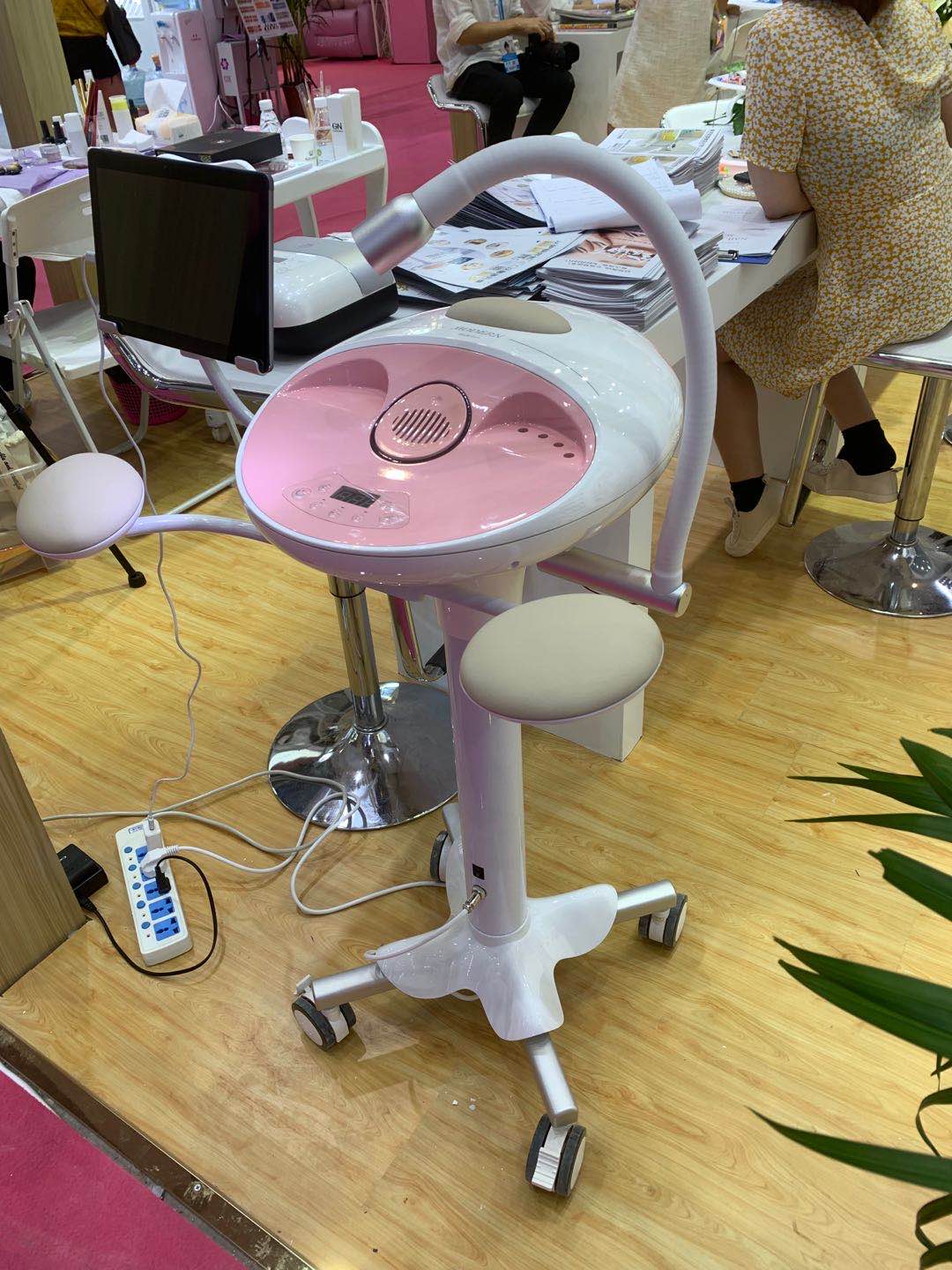 The output is relatively small，