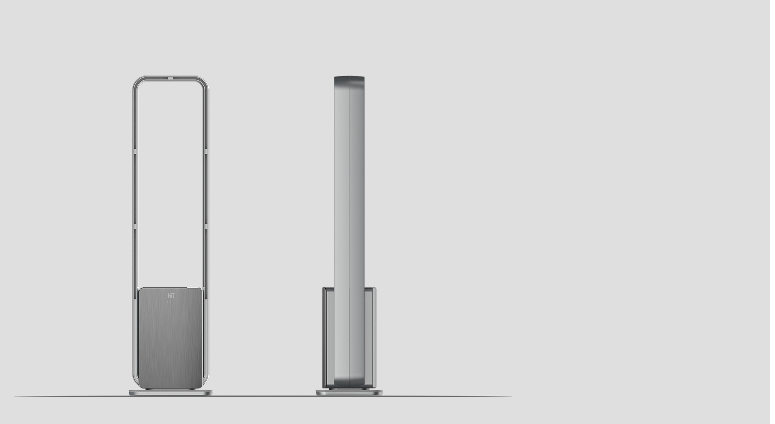 Spade design，Leafless fan，