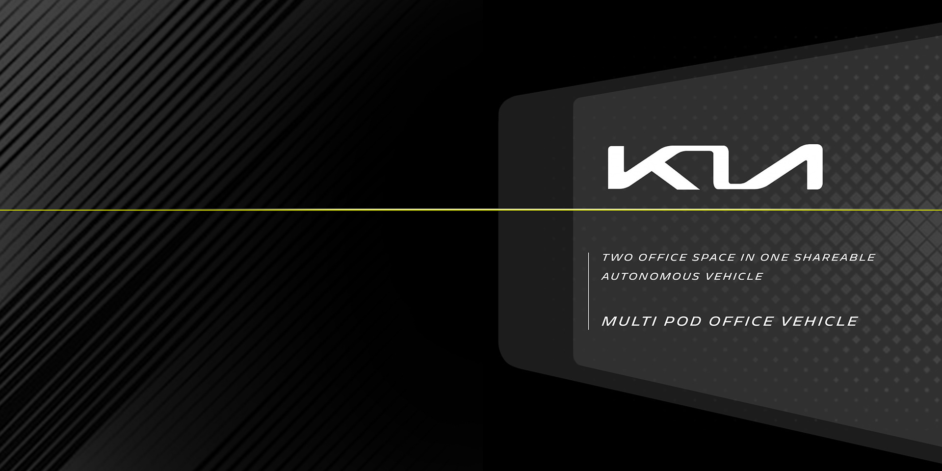 Office car，future，KIA MULTI-POD，conceptual design，Concept Car，sketch，