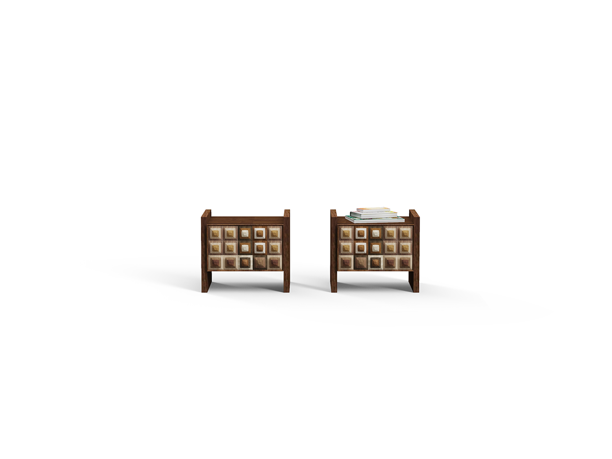 furniture，solid wood，Splicing，Prism，