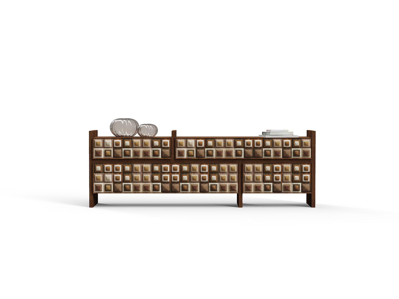 furniture，solid wood，Splicing，Prism，