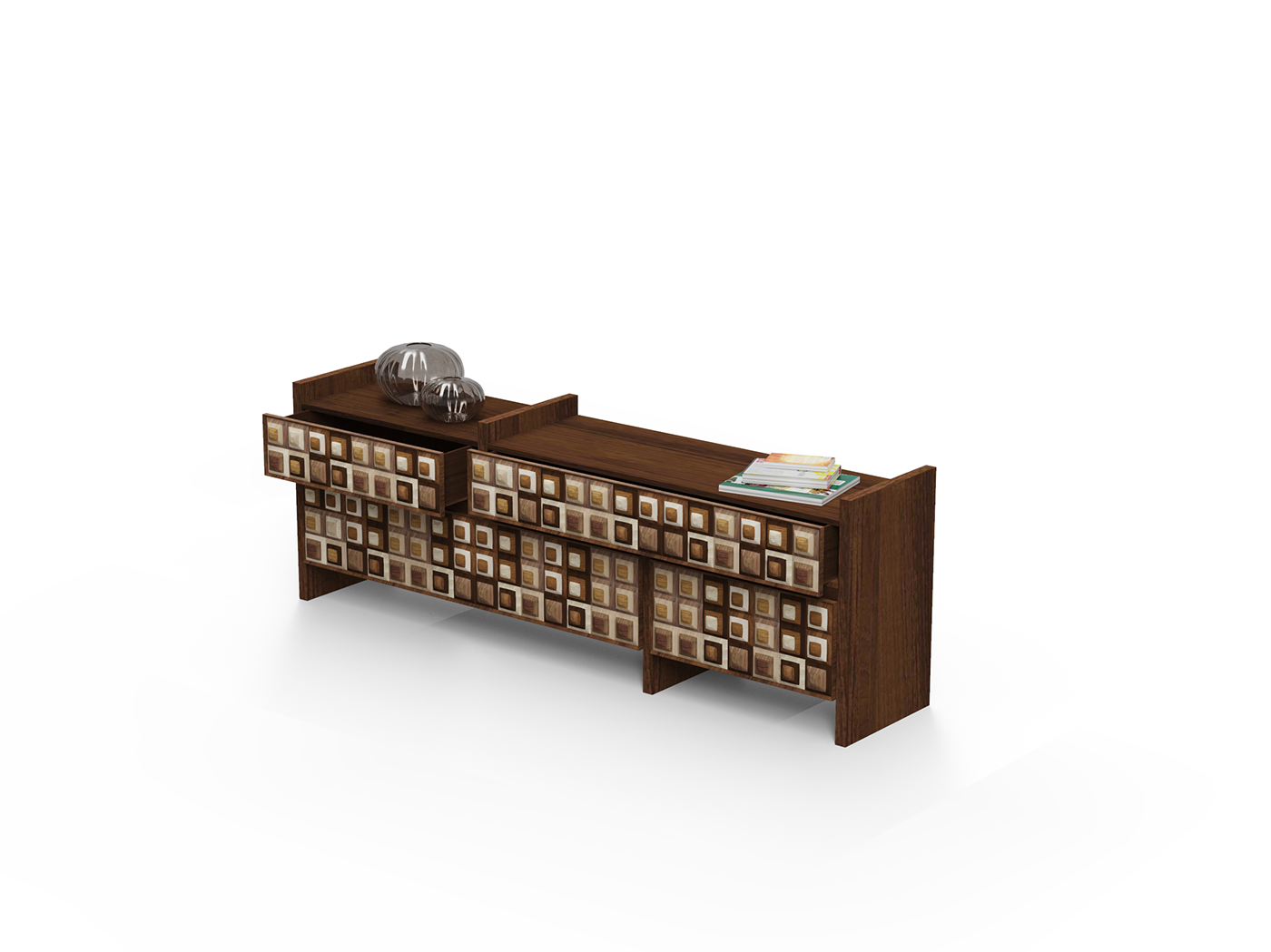 furniture，solid wood，Splicing，Prism，