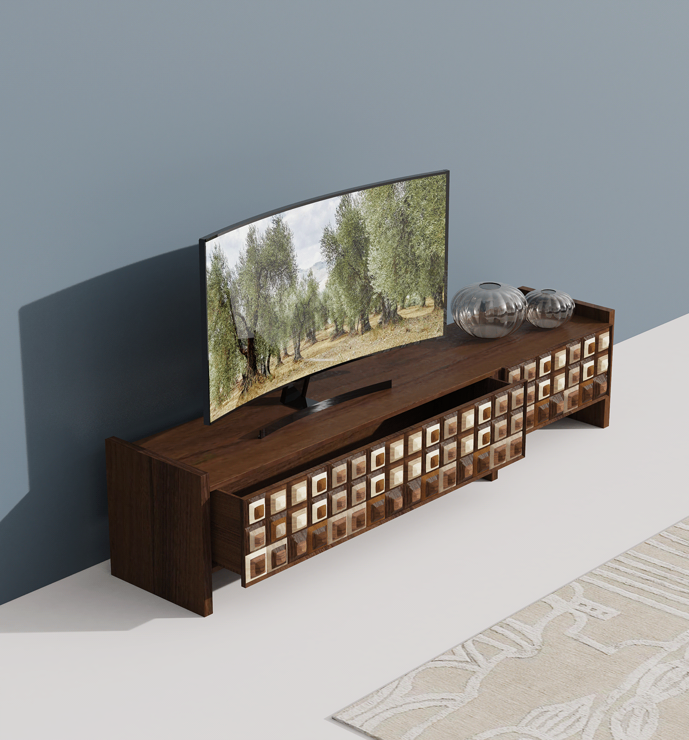 furniture，solid wood，Splicing，Prism，