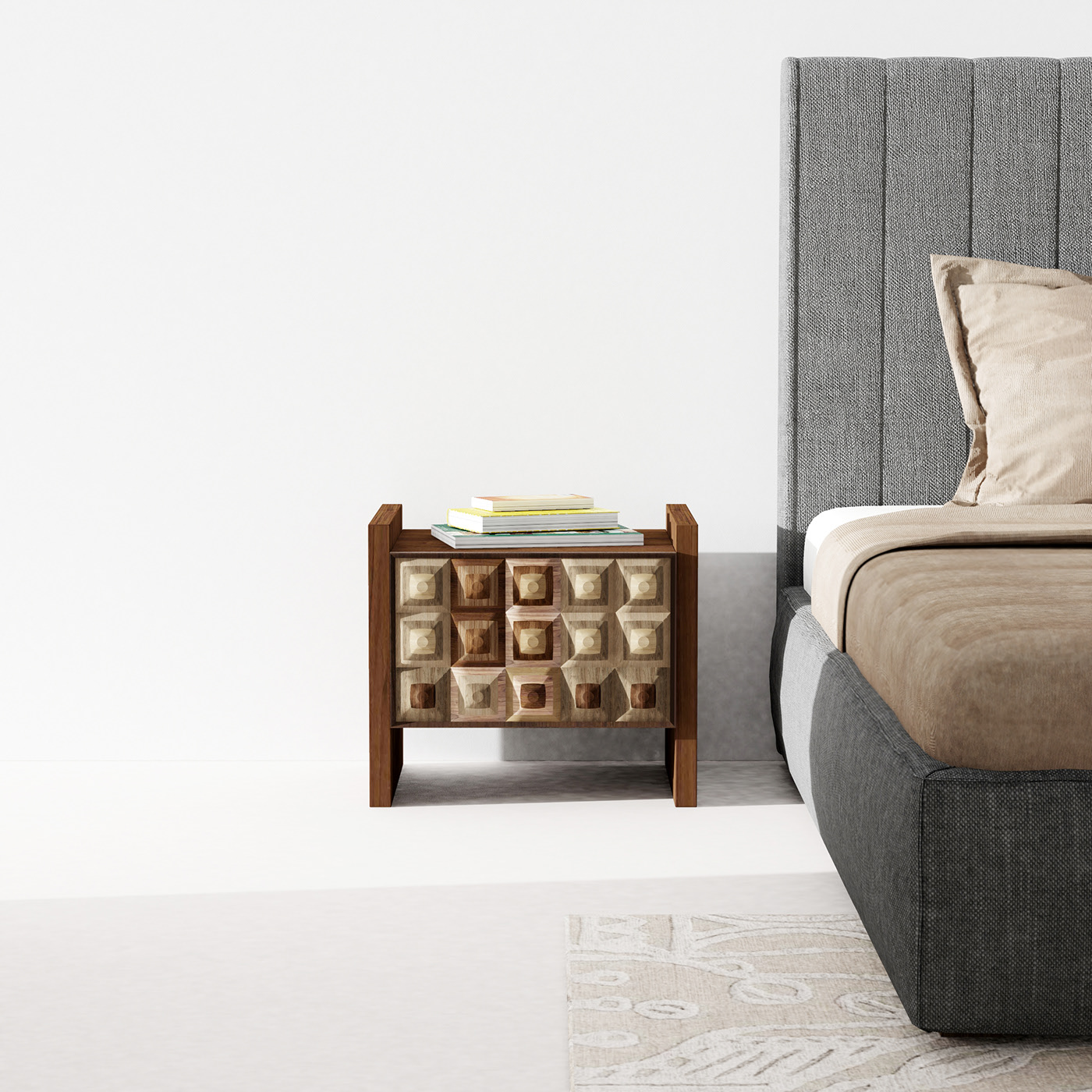 furniture，solid wood，Splicing，Prism，