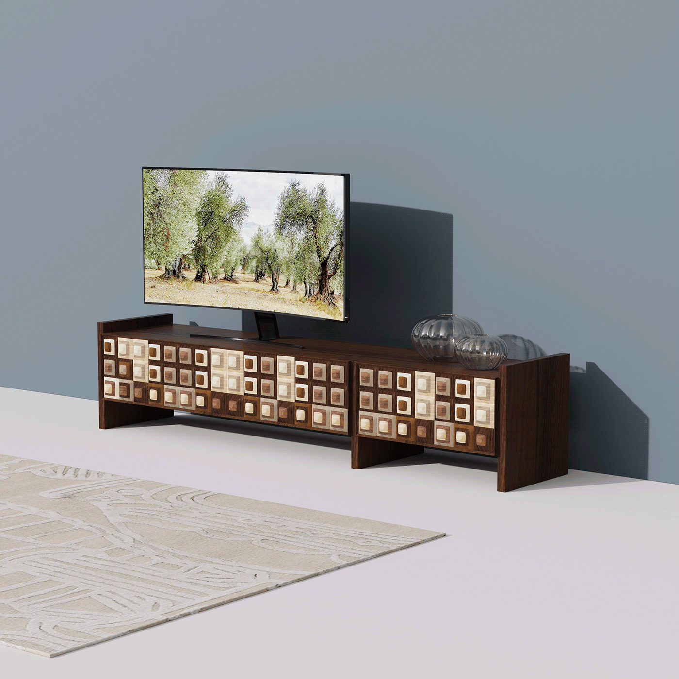 furniture，solid wood，Splicing，Prism，