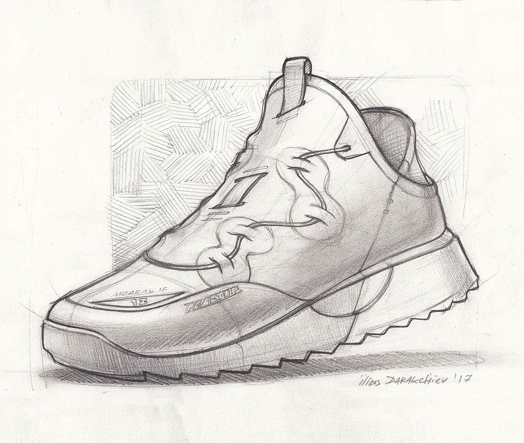 shoes，Hand drawn，sketch，fashion，clothing design，