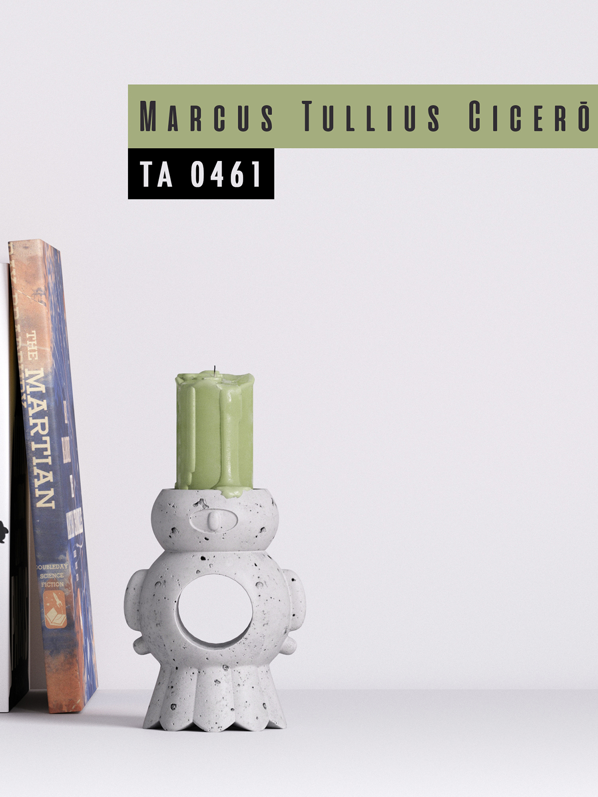 concrete，Space，Candlestick，