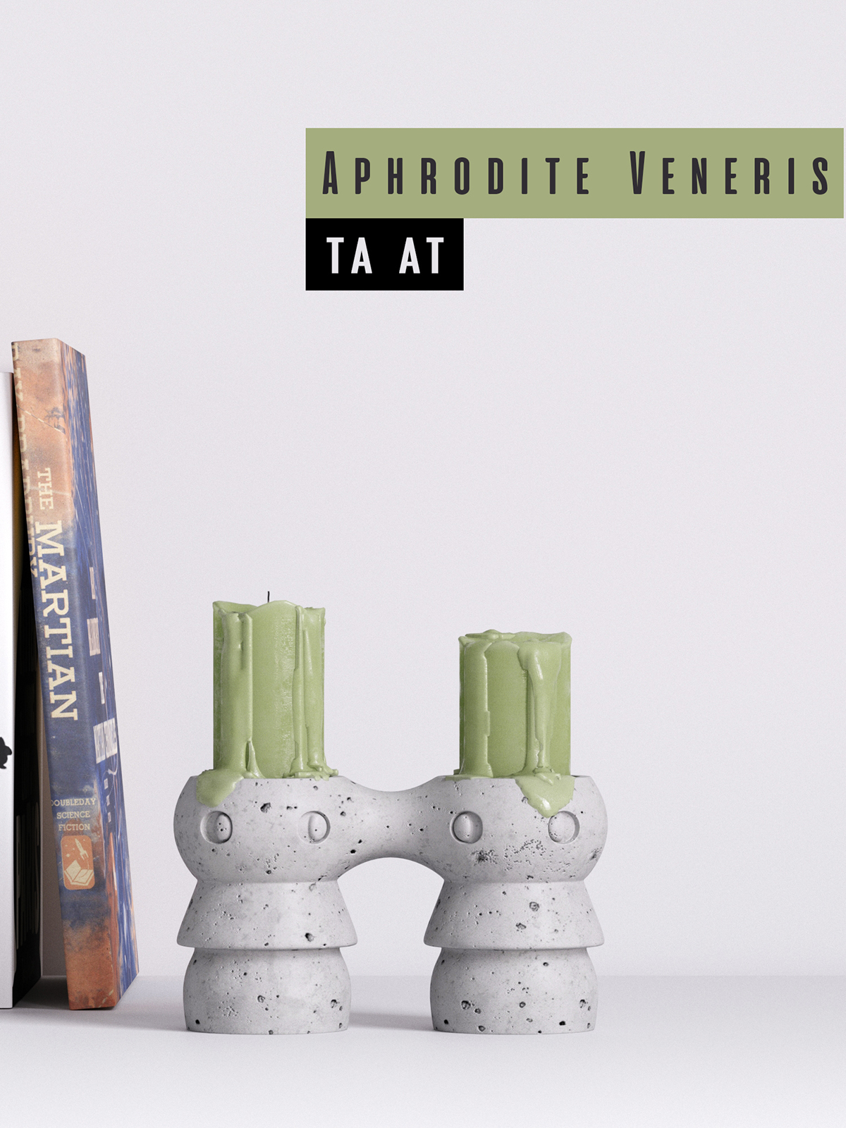 concrete，Space，Candlestick，