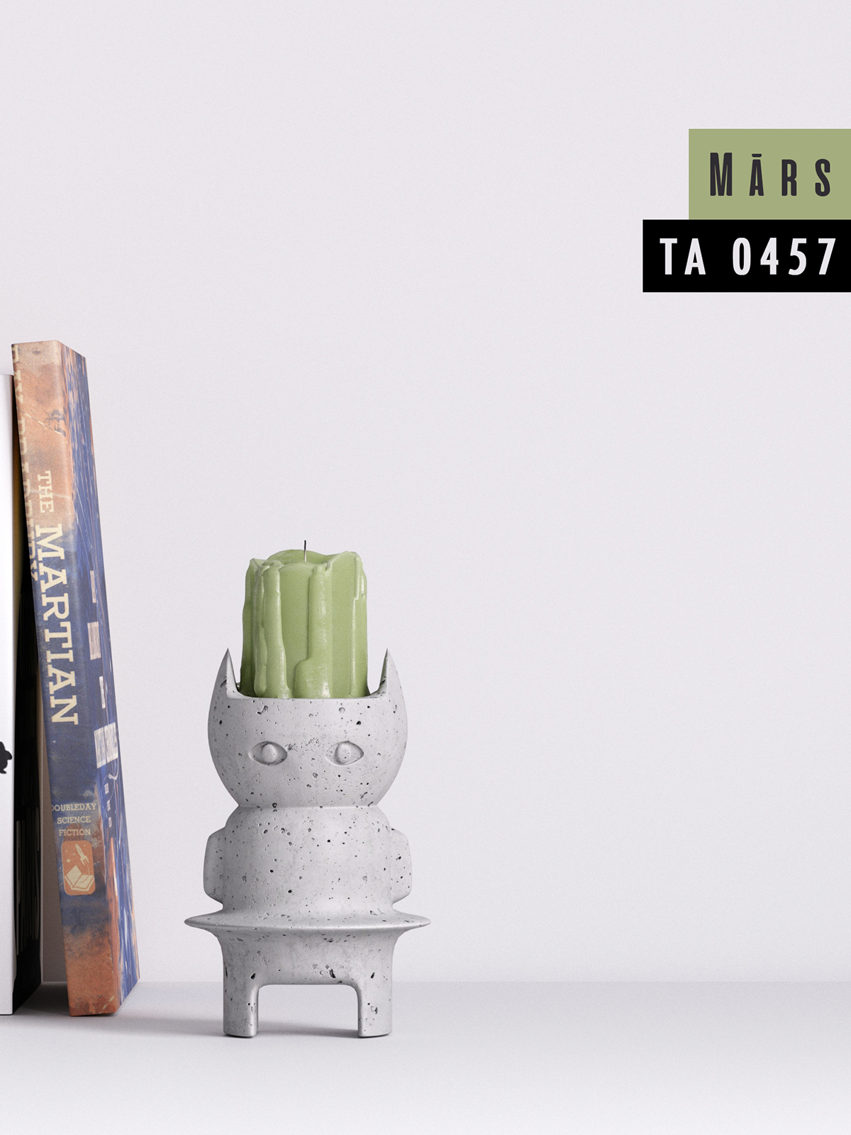 concrete，Space，Candlestick，